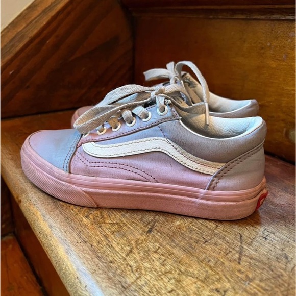 Vans Old Skool big kids size 1 - “Sunset Fade” purple pink blue - Picture 4 of 4